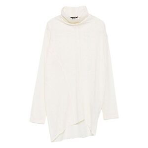 HIGH Women's Contrast Stitch Knit Sweater Women WHITE Sweaters & Knitwear